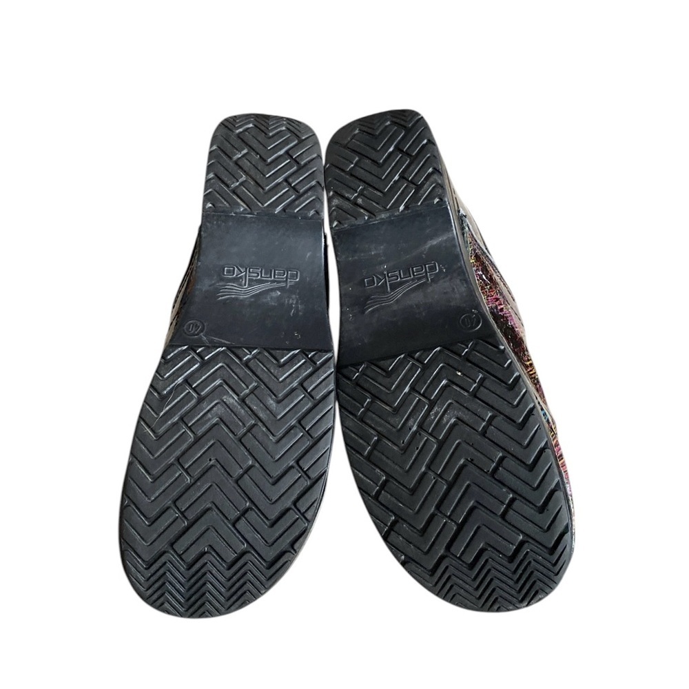 Dansko Women's Leather Clogs Professional Nursing Comfort Slip On Shoes Size 9 - Picture 7 of 8